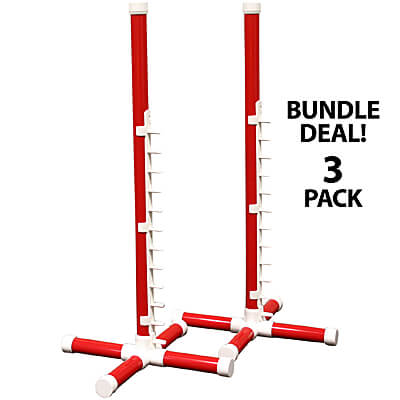 BUNDLE DEAL: Competition Agility Nonwinged Jump Kit - 1-1/4 in. PVC, 3-Pack