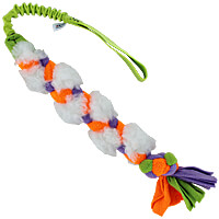 Sheepskin Braided Bungee Tug - Large