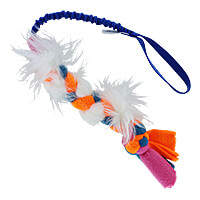 Sheepskin Braided Bungee Tug - Small