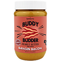 Buddy Budder Peanut Butter - Bangin Bacon, 17 oz. Jar