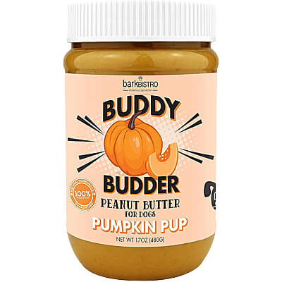 Buddy Budder Peanut Butter - Pumpkin Pup, 17 oz. Jar