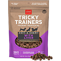 Cloud Star Tricky Trainers Soft & Chewy Treats - Liver, 12 oz.