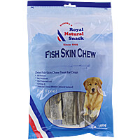 Elinora's Royal Natural Icelandic Fish Skin Chews, 3.5 oz.