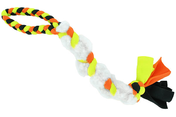 Fleecy Fluffy Fur Braided Tug - Sheep, Large