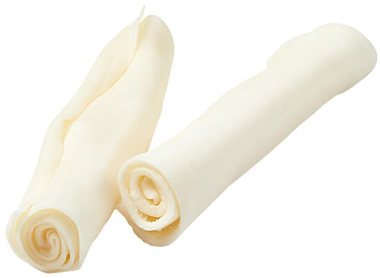 Frankly Pet USA 100% Beef Collagen Chew - Retriever Roll, 7-8in.
