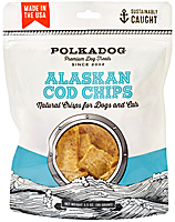 Polka Dog Alaskan Cod Chips, 3.5 oz.