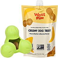 West Paw Creamy Dog Treat - Peanut Butter & Banana, 6.2 oz.