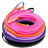 3/8" BioThane Long Lines - 10', 15' and 20'