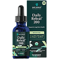 Pet Releaf Daily Releaf 200mg Hemp Oil for Medium Dogs