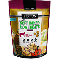Lotus Soft Baked Dog Treats - Lamb & Lamb Tripe, 10 oz.