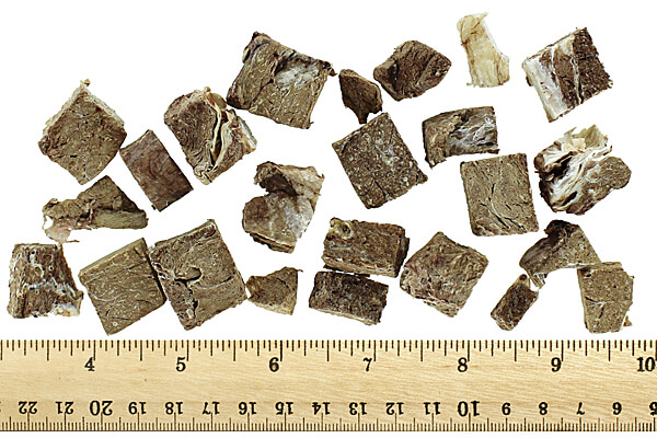 Bonus Bites Training Treats - Beef Lung, 4 oz.