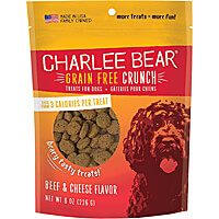 Charlee Bear Grain-Free Crunch - Beef & Cheese, 8 oz.