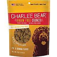Charlee Bear Grain-Free Crunch - Peanut Butter & Banana, 8 oz.