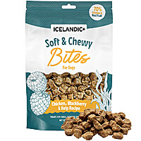 Icelandic+ Soft & Chewy Bites - Chicken, Blackberry & Kelp, 2.82 oz.