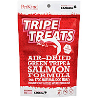PetKind Green Tripe Training Treats - Salmon Formula, 6 oz.