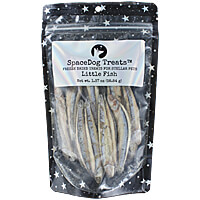 Space Dog Treats - Little Fish, 1.37 oz.
