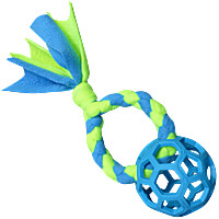 Beanie Braided Hol-ee Roller Ring Tug