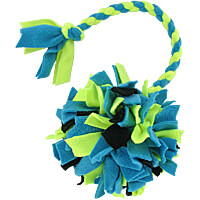 Beanie Braided Puff Ball Tugs - 18" Handle