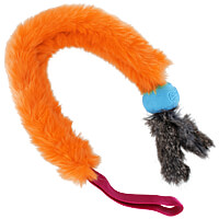 Doggie-Zen Faux Fur Tug with Chuckit Ball & Rabbit Tails