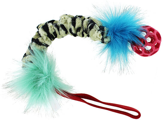 Doggie-Zen Bungee Hol-ee Crinkle Tug - Small