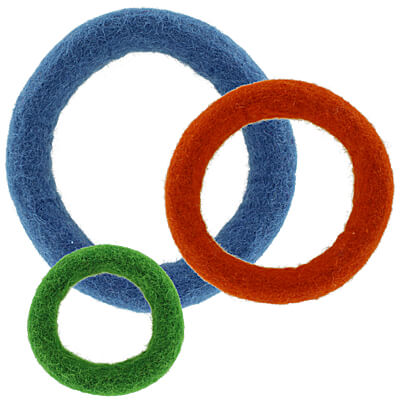 Wool Fun Rings