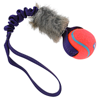TugAway Bungee Bunny Ball Tug with Tennis Ball