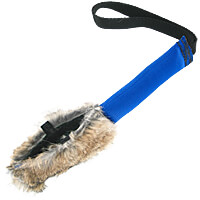 TugAway Tug Stick with Rabbit Fur Reward Pouch