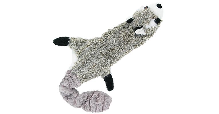 raccoon tail ball toy