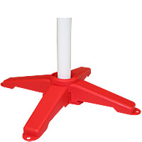 Clip & Go Pedestal Jump Bases for 1" PVC - Set of 2, Red
