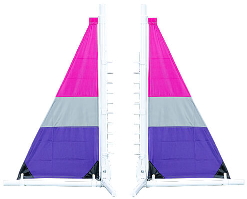 Clip and Go Agility Folding Wing Jumps