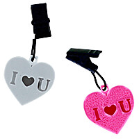 Clip-On Hanging Conversation Heart Hide