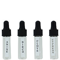 Oil Droppers with Clear Storage Bottle - 1 Dram