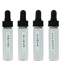 Oil Droppers with Clear Storage Bottle - 2 Dram
