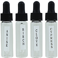 Oil Droppers with Clear Storage Bottle - 4 Dram