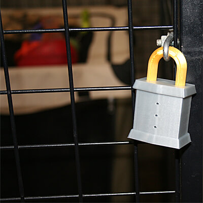 Nose Work Padlock Scent Vessel