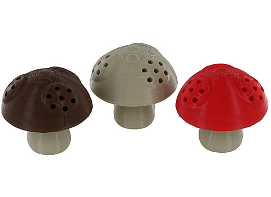 Nose Work Mushroom Scent Vessel - Freestanding