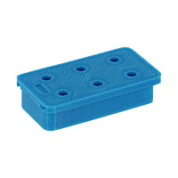 Magnetic Odor Box with Sliding Top - 6 Holes
