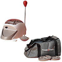Treat & Train Remote Reward Dog Trainer with Carry Bag