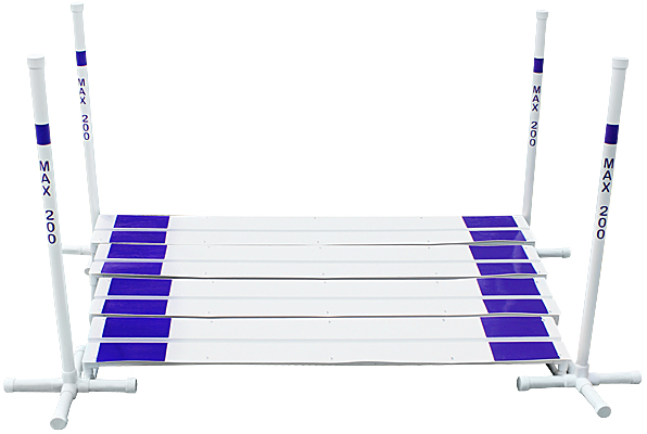 Long Jump with Marker Poles - PVC