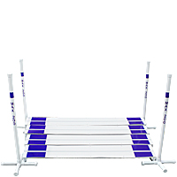 Long Jump with Marker Poles - PVC