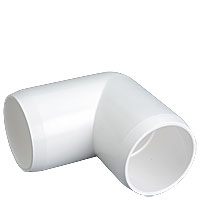 1-1/4" Elbow 90-Degree PVC Fitting, Furniture Grade - White