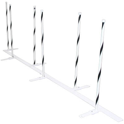 Max 200 Channel Weave Poles, 22 in. or 24 in. Spacing