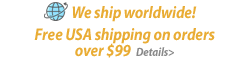 Free Shipping on USA Orders Over $99