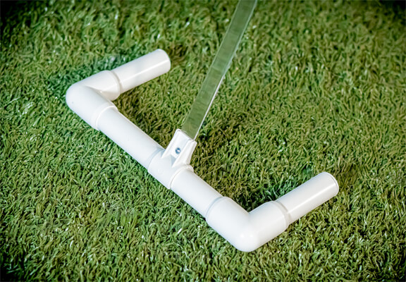 Set up the feet this way