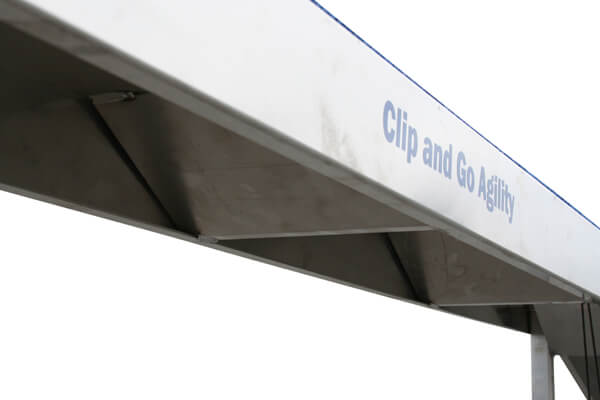 Cross supports under planks