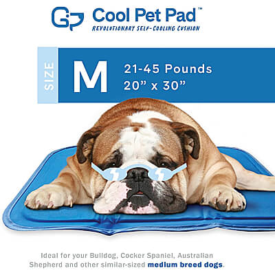 Cool Pet Pad Self-Cooling Gel Mats - Clean Run