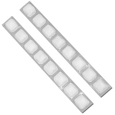 Includes 2 ice strips