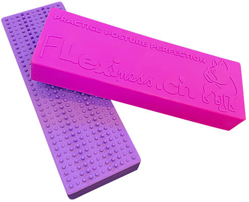 One side of each StackingBar is smooth and the other has nubs