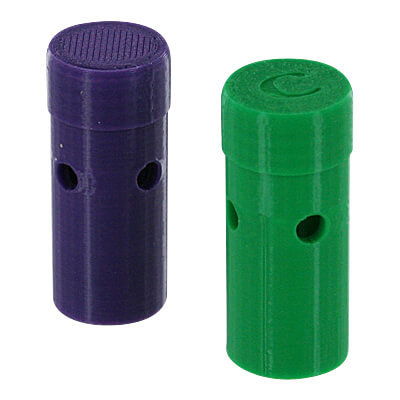 Optional letter on top to identify odor