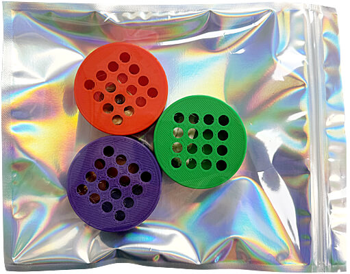 Distractors stored in bag